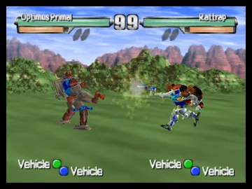 Transformers - Beast Wars Metals 64 (Japan) screen shot game playing